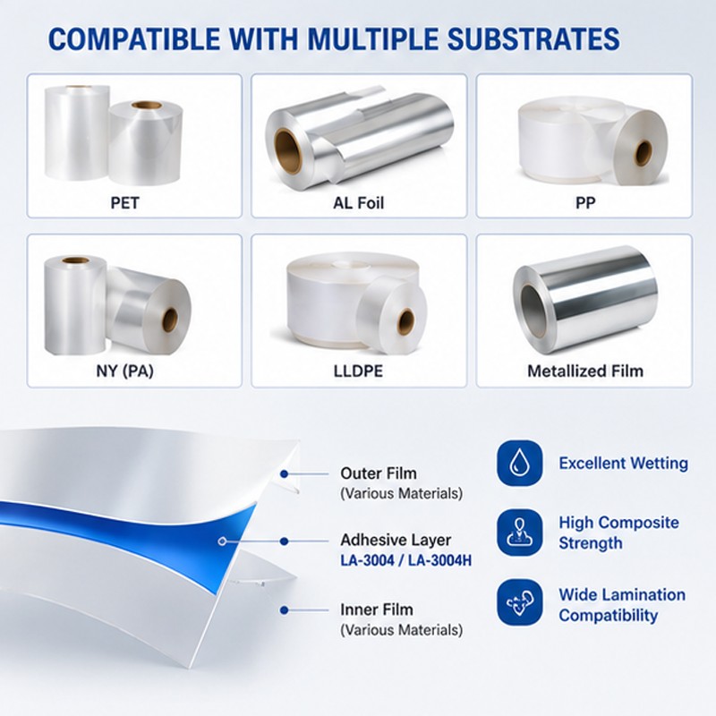 Flexible Packaging Laminating Adhesive LA-3004 (7)