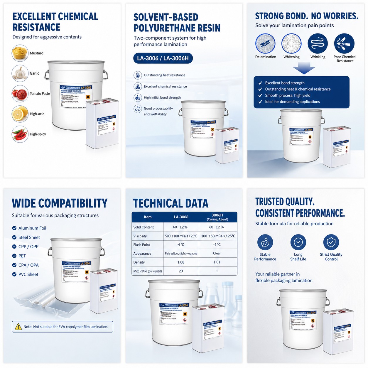 High Chemical Resistant  Adhesive LA-3006H (2)