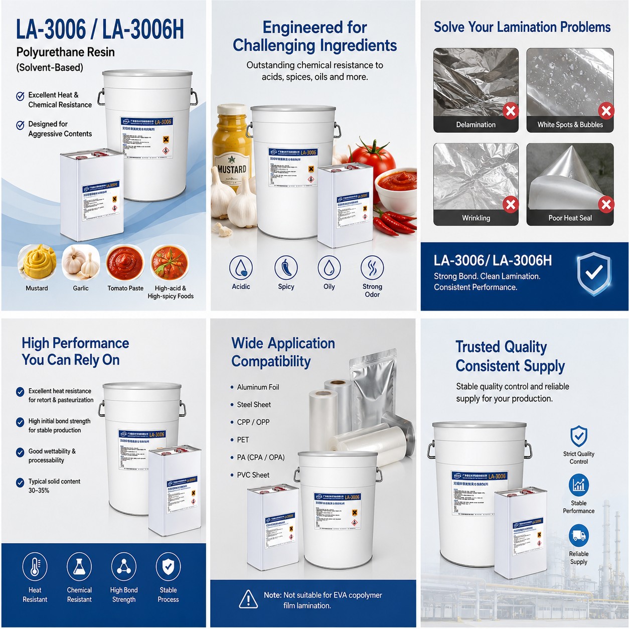 High Chemical Resistant  Adhesive LA-3006H (4)