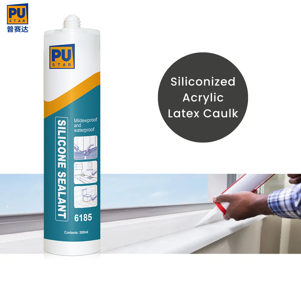 China Neutral Silicone Transparent Sealant 6185 manufacturers and suppliers