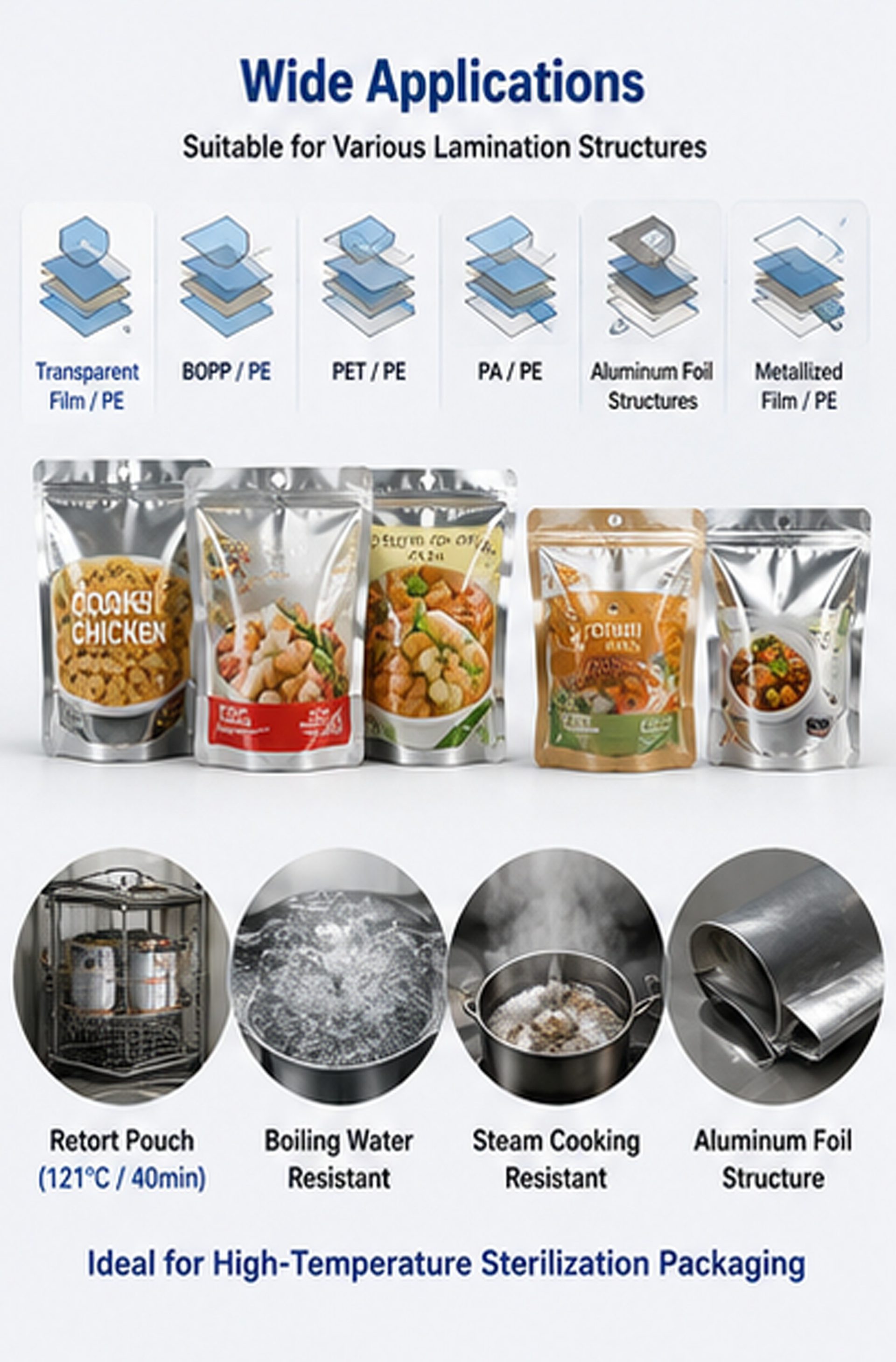 PU Laminating Adhesive  LA-3002A Main Application