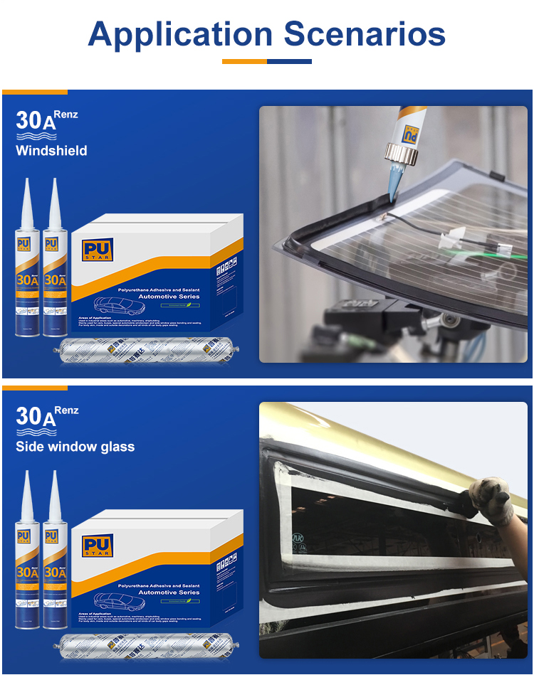 Primer- less High Strength Windscreen Adhesive Renz30A (2)